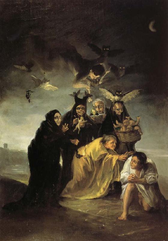 Francisco Goya The Spell oil painting image